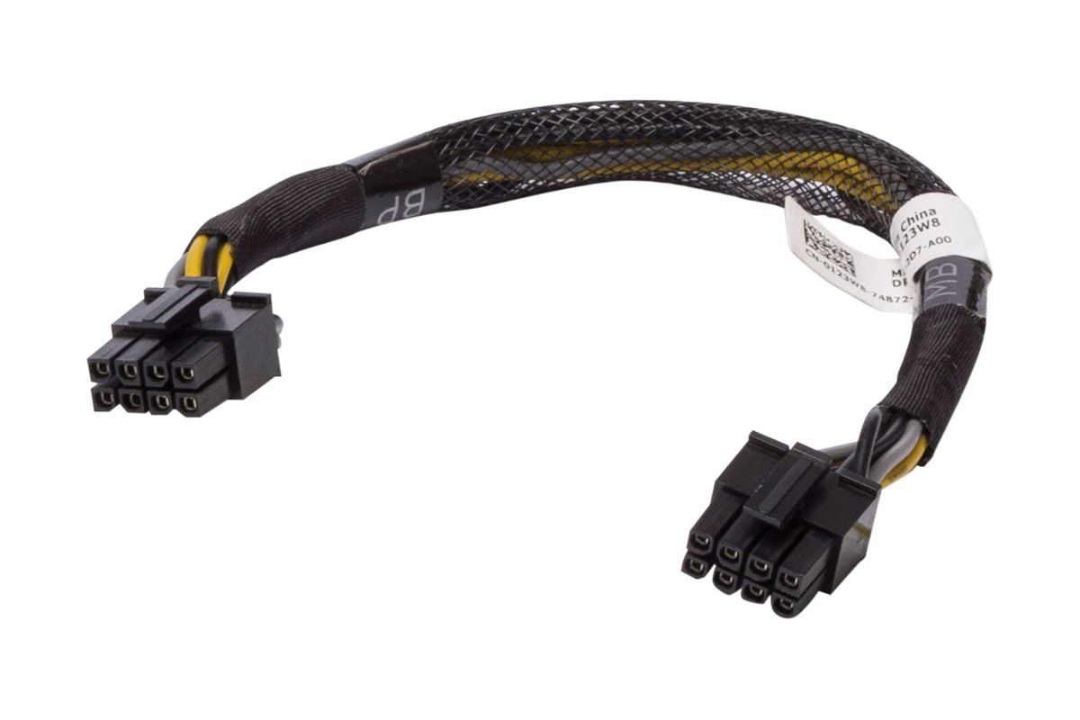 123W8 Dell 8-Pin Motherboard to Backplane Flex Bay Power Cable